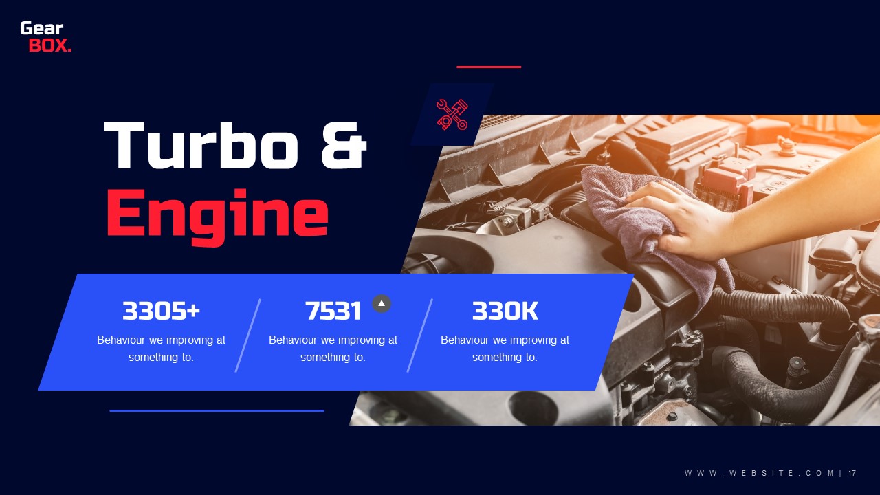 Gear Box Automotive Keynote Presentation by BrandEarth GraphicRiver